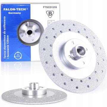 shumee Falon-tech FTGCD125S M14 diamantni disk 125 mm za kamenino in keramiko