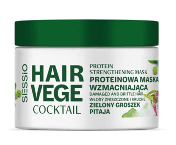 shumee 250 g Sessio Vege Cocktail krepilna maska z zmajevim sadjem in grahom