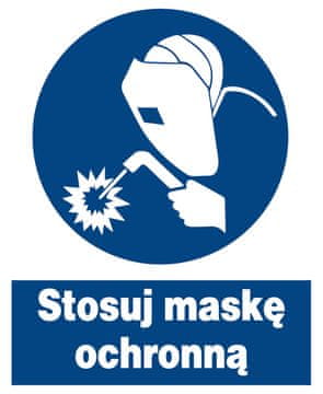 shumee ZNO-23 - Znak za varnost in zdravje pri delu - Nosite zaščitno masko