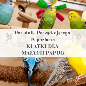 shumee Vodnik ParrotPlanet - Vodnik za začetnike o kletkah za majhne papige