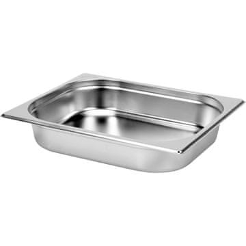 YATO Gastronorm posoda 4,5 l - GN1/2, V65 mm - nerjaveče jeklo - YG-00262