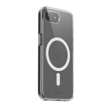 Crong Prozoren ovitek Crong MAG - ovitek MagSafe za iPhone 16e (prozoren)