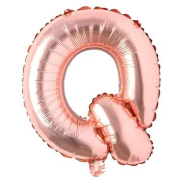 shumee Dekoracije folija balon črka Q roza 40 cm dekoracija za rojstni dan