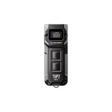 Nitecore Nitecore TUP2 črna svetilka z obeskom za ključe z 1200 lm in USB-C