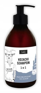 LaQ Laq moški šampon 1 v 1 s kozjim mlekom proti prhljaju 300 ml/ 6100