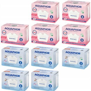 Aquaphor Filtrirni vložki Aquaphor Maxfor+ 5 kosov in Maxfor+ Mg2+ 5 kosov.