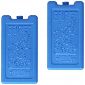 FRIZET Hladilni vložki za potovalno hladilno torbo, termo torba, 2x500 ml