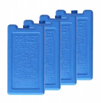 FRIZET Hladilni vložki za potovalno hladilno torbo, termo torba, 4x500 ml