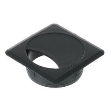 shumee Kvadratna kabelska uvodnica 60 mm antracit plastika H20 Riex EK64