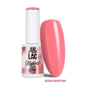 shumee Hibridni LED/UV gel lak Pinks Salmon AlleLac hema/Di-hema Free 6g