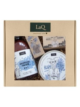 LaQ KOZIOŁ SET GEL 500 ML + PILING 200 ML + KOCKA 85 ML + OLJE 30 ML