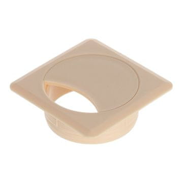 shumee Kvadratna kabelska uvodnica 60 mm brezova plastika H20 Riex EK64