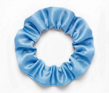 shumee Svilen trak za lase scrunchie, barva murve 6A, moder, S premium