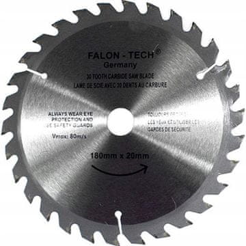 shumee Falon-tech 180x30mm 40T karbidna rezalna plošča za lesne žage