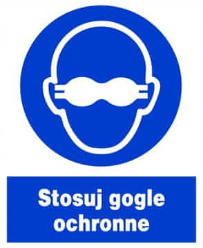 shumee ZNO-30 znak za obvezno uporabo - Uporabljajte zaščitna očala