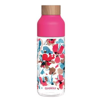QUOKKA Quokka Ice - ecozen steklenica za vodo 720 ml (rdeče rože)
