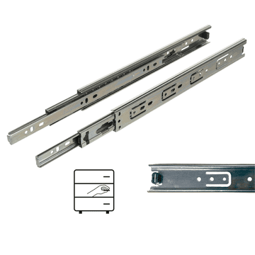 shumee H35 kroglični ležaj, polni izvleček 300 mm 25 kg Riex NB35