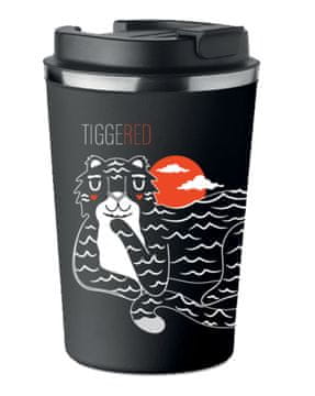 shumee Premium termo vrček s potiskom tigra 350 ml 0,35 l KT_035