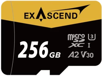 shumee Pomnilniška kartica Exascend Catalyst UHS-I micro 256 GB