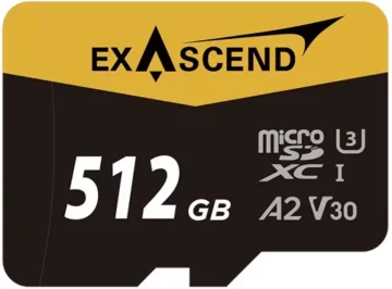 shumee Pomnilniška kartica Exascend Catalyst UHS-I micro 512 GB