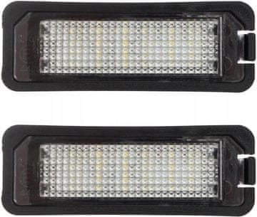 shumee 2 LED luči za registrsko tablico Porsche Seat Volkswagen