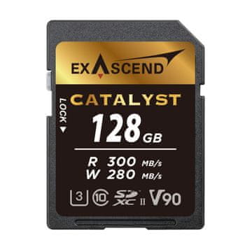 shumee Pomnilniška kartica Exascend Catalyst UHS-II V90 128 GB