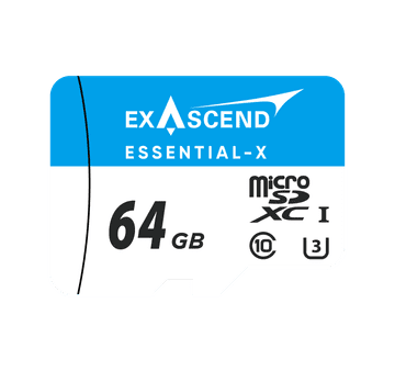 shumee Pomnilniška kartica Exascend Essential-X micro SD 64 GB