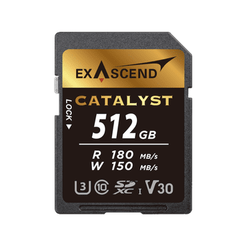 shumee Pomnilniška kartica Exascend Catalyst UHS-I V30 512 GB