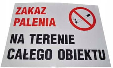 shumee Znak ZI-28, ki prepoveduje kajenje v celotnem objektu