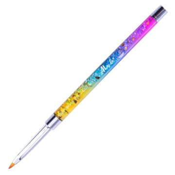 MollyLac Čopič za akvarel Zhostovo Pro Rainbow MollyLac št. 2