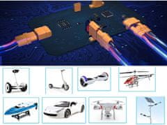 shumee 10x XT90 konektorji, komplet vtičev za lipo baterije