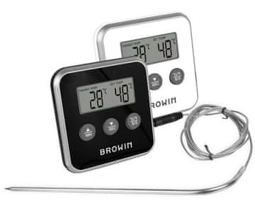 Browin Elektronski kulinarični termometer 0 +250°C bel/črn