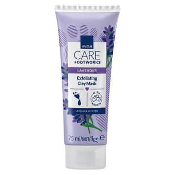 shumee Avon gladilna maska za stopala z vonjem sivke 75 ml