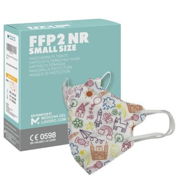 shumee 200x 4W barvnih zaščitnih mask za enkratno uporabo