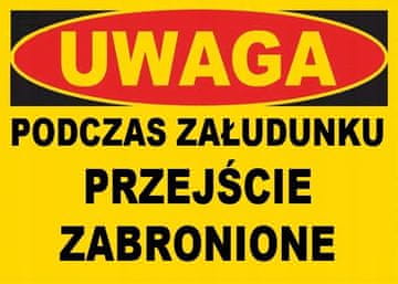 shumee Znak BTO-13 Prehod med natovarjanjem prepovedan