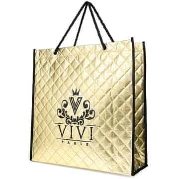 shumee Vivi Paris zlata nakupovalna torba za na plažo