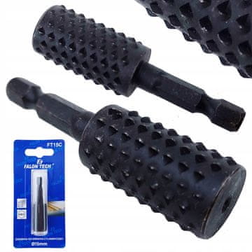 shumee Cilindrični rezkar za les 15 mm HEX Falon-Tech