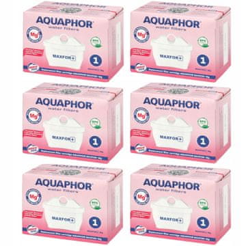Aquaphor Filterski vložek Aquaphor Maxfor+ Mg, 6 kosov.