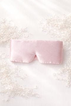 shumee Nastavljiva maska za oči Mulberry Silk 6A roza