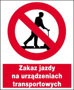 shumee ZZO-13 Prepoved vožnje na prevoznih sredstvih
