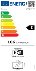 Samsung QE75QN80HAUXXH televizor, 189 cm (75"), Neo QLED, 4K UHD, Smart Tv