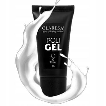 Claresa POLI GRADBENI GEL PROZOREN 30g