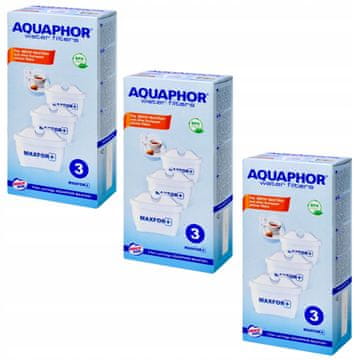 Aquaphor Filtrirni vložek Aquaphor Maxfor+, 9 kosov.