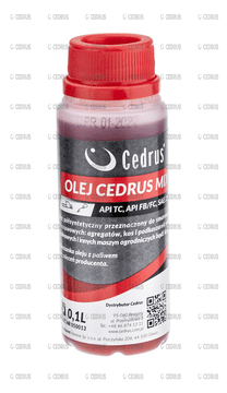 CEDRUS Olje za dvotaktne motorje MIX cedrus 0,1 l