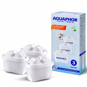 Aquaphor Filtrirni vložek Aquaphor Maxfor+, 3 kosi.