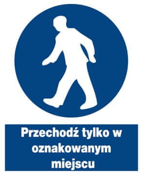 shumee Znak ZNO-12 križ samo na označenih mestih