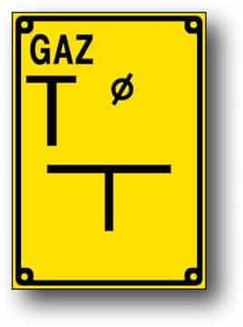 shumee Orientacijska tablica veje znaka T Todg-8