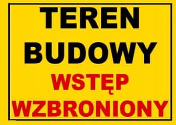 shumee Tabla BTO-27 Gradbišče, vstop prepovedan