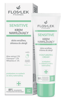 FLOS-LEK Vlažilna krema za občutljivo kožo 50 ml