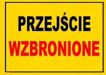 shumee Gradbeni znak BTO-28 prepovedan vstop